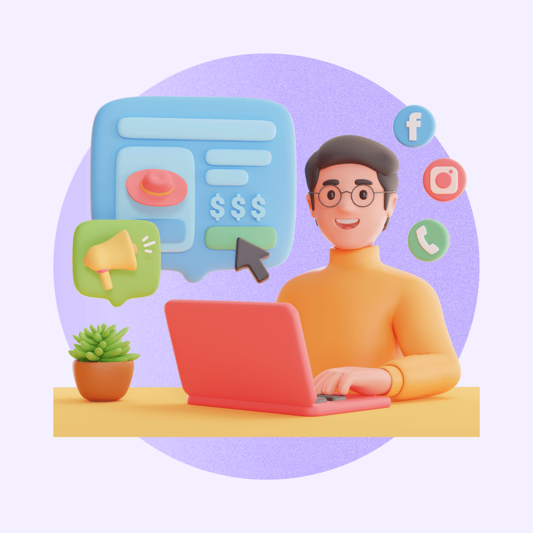 Lika Digital Marketing strategy and website visual